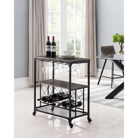 Kd Mueble Antonia Serving Cart KD3196645